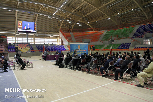 افتتاح سالن ورزشی 6 هزار نفری شهر سنندج