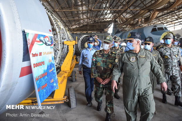 Şiraz'da Hava Kuvvetleri güçlendirme sistemleri fuarı