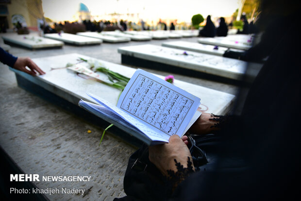 Dusting ceremony of Martyrs’ Cemetery in Isfahan
