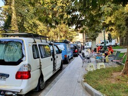 گردهمایی خودروهای سافاری و کمپرسواران به بهانه هفته گردشگری