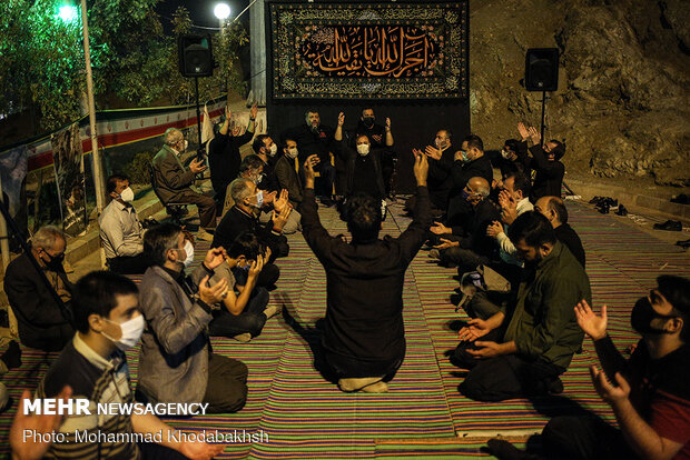 عزاداری شهادت امام حسن مجتبی(ع) در کهف الشهدا تهران