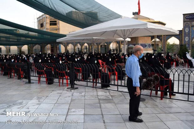 عزاداری شهادت امام حسن (ع) در آستان امامزاده صالح (ع)