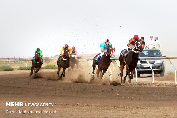 Horse racing competitions in N Iran