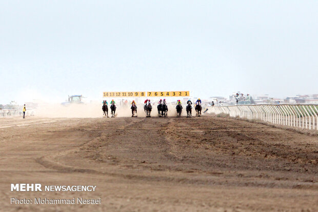 Horse racing competitions in N Iran