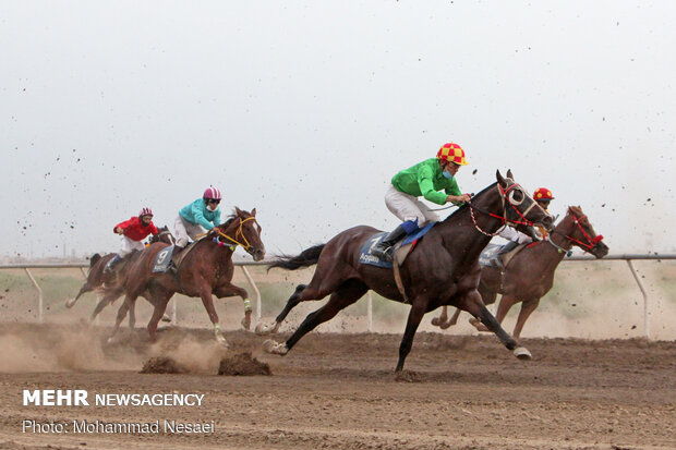 Horse racing competitions in N Iran