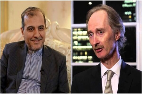 Khaji, Pedersen express concern over ISIL activities in Syria