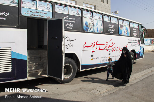 اعزام کاروان خدمت پزشکی با حضور پزشکان جهادگر