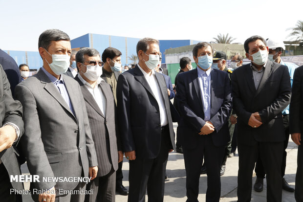 1st VP's visit to Bandar Abbas