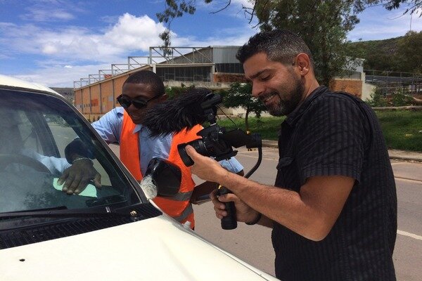 El Salvadorian filmmaker hails medical personnel 