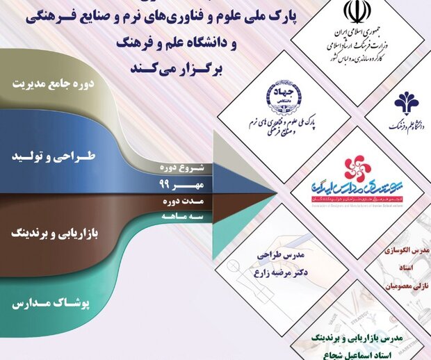 انتشار فراخوان نخستین دوره آموزشی مدیریت طراحی پوشاک مدارس