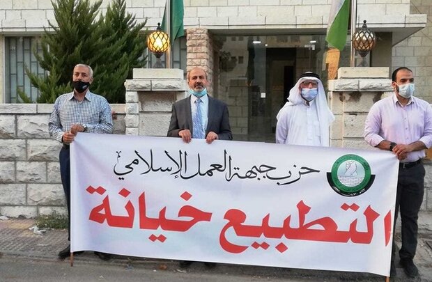 الشعب الأردني ينظم تجمعات احتجاجة ضد التطبيع مع الاحتلال
