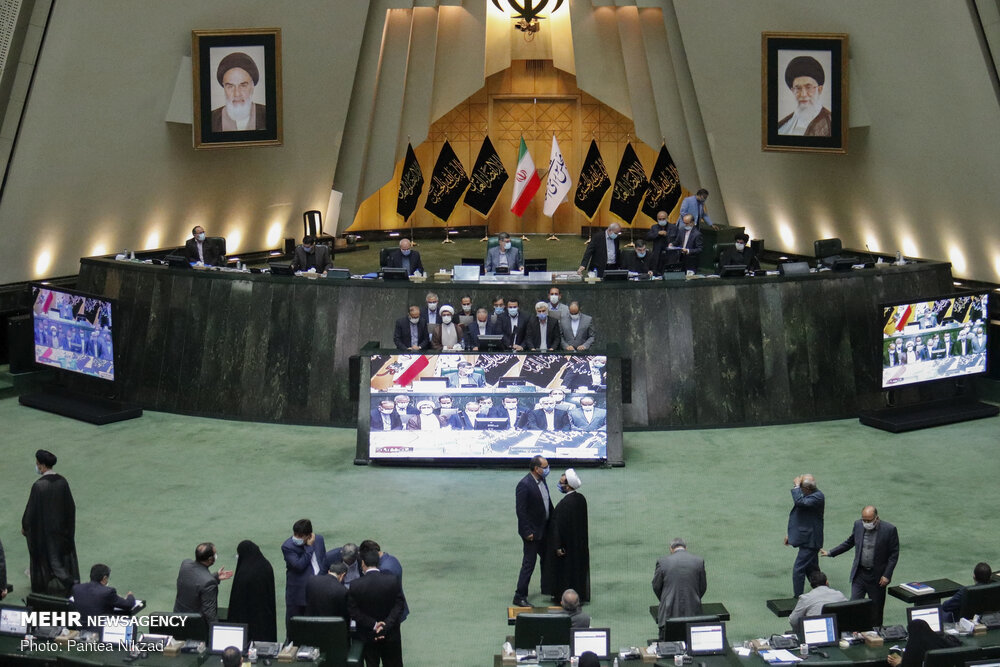 Open session of Iran's Parliament on Sunday