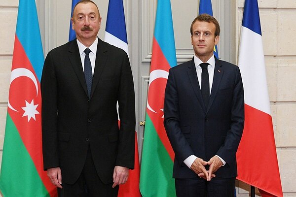 Fransa Cumhurbaşkanı Macron İlham Aliyev ile görüştü