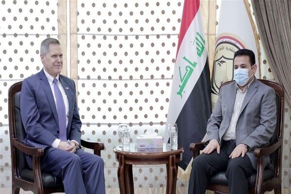 مشاور امنیت ملی عراق با سفیر واشنگتن در بغداد دیدار کرد