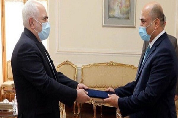 New Iraqi envoy submits credentials to Zarif