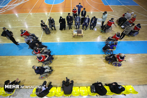 تجلیل از همسران جانباز بالای ۷۰ درصد