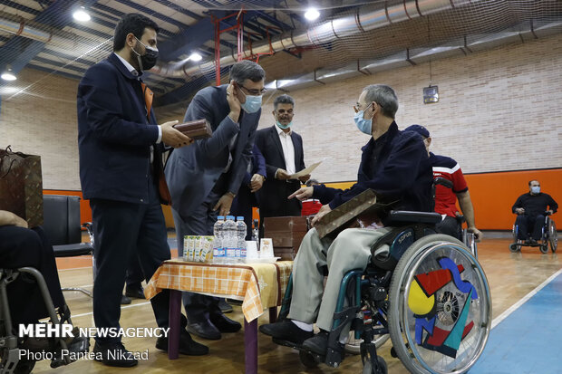 تجلیل از همسران جانباز بالای ۷۰ درصد