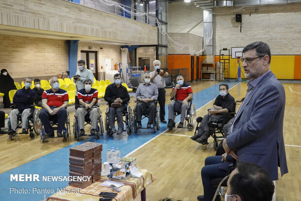 تجلیل از همسران جانباز بالای ۷۰ درصد