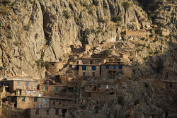 Uraman Village, beautiful stair-stepped village in W Iran