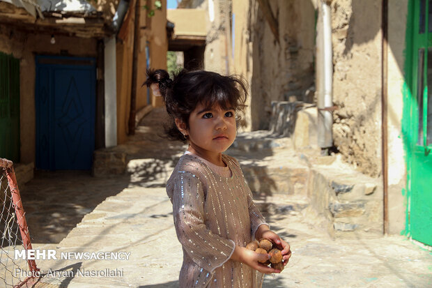 Uraman Village, beautiful stair-stepped village in W Iran
