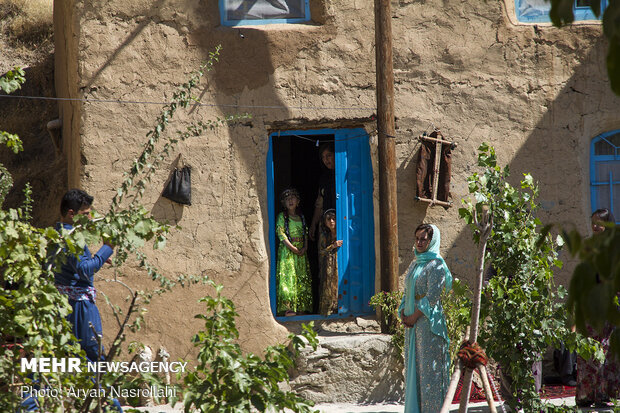 Uraman Village, beautiful stair-stepped village in W Iran
