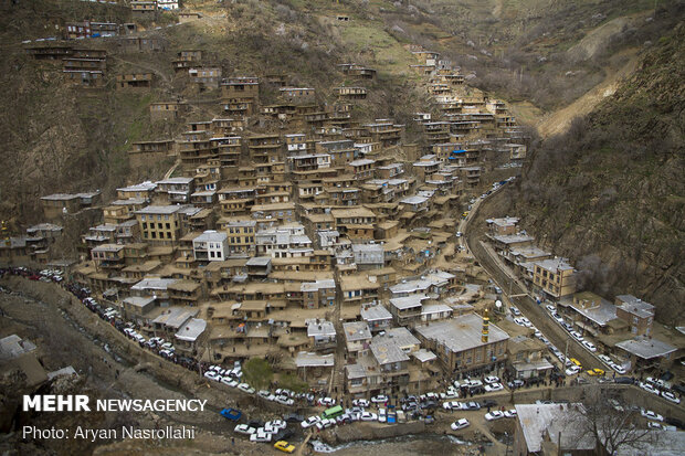 Uraman Village, beautiful stair-stepped village in W Iran
