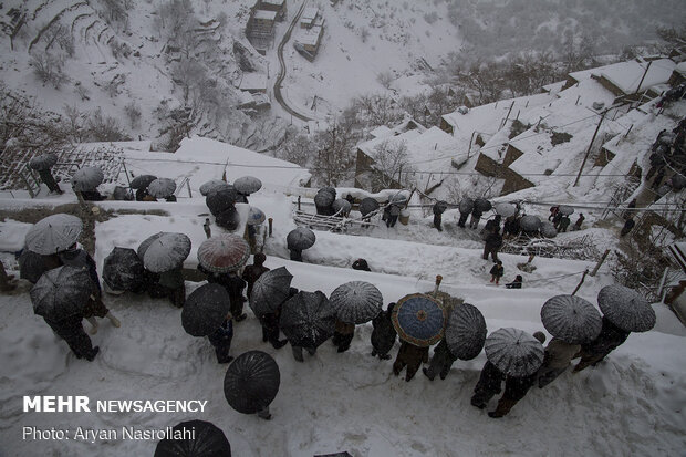 Uraman Village, beautiful stair-stepped village in W Iran
