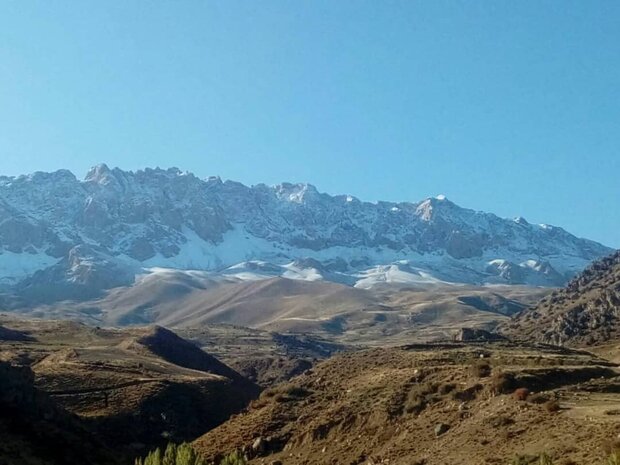 ورود سامانه بارشی به گلستان/ بارش برف در ارتفاعات