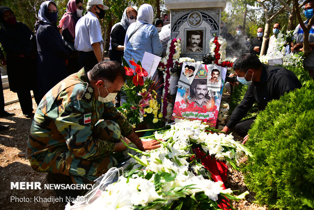 تشييع جثمان الشهيد "هراج هاکوبيان" في أصفهان / صور