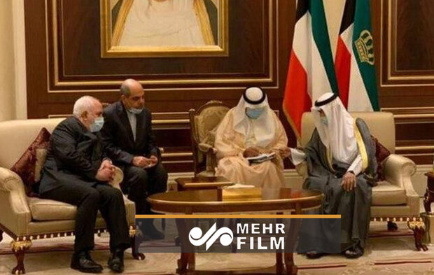 VIDEO: Zarif holds meeting with new Emir of Kuwait
