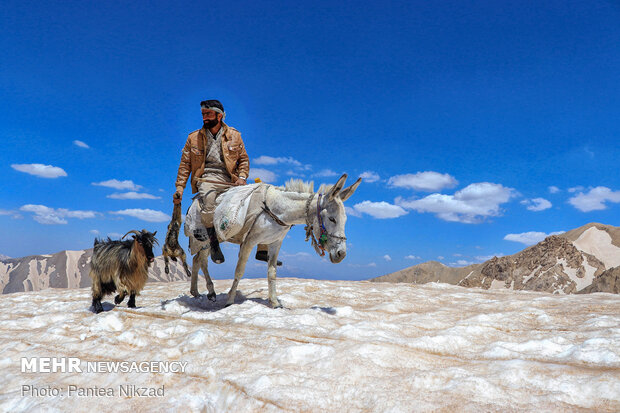 Bakhtiari nomadic lifestyle
