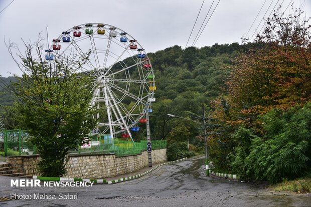 Astonishing scenery of autumn in Hyrcanian forests
