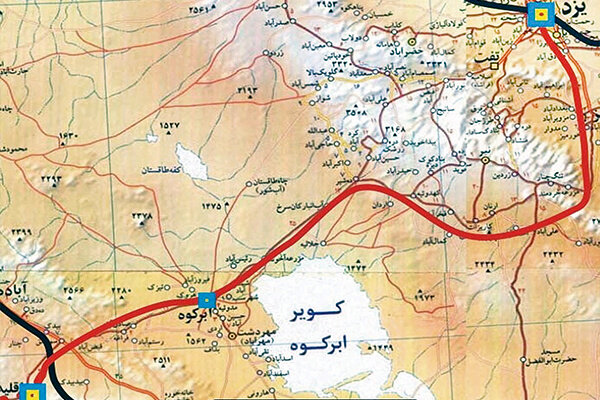 اتصال جنوب غرب به شمال شرق با قطار اقلید- یزد/ وعده افتتاح در ۱۴۰۰