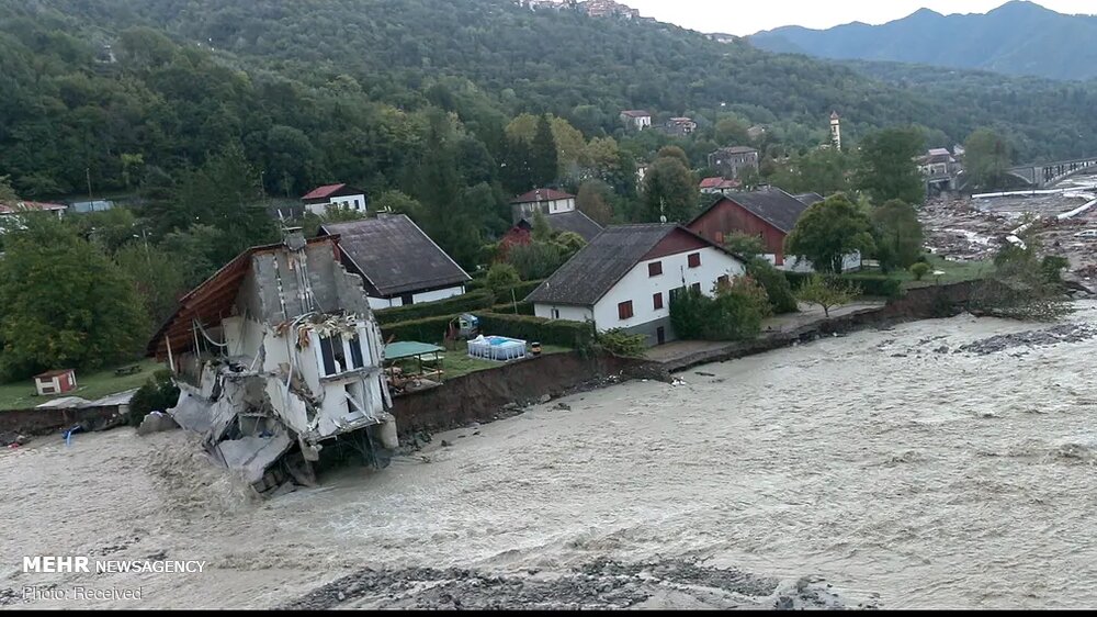 فرانس اور اٹلی میں شدید سیلاب سے تباہی، اب تک 17 لاشیں برآمد