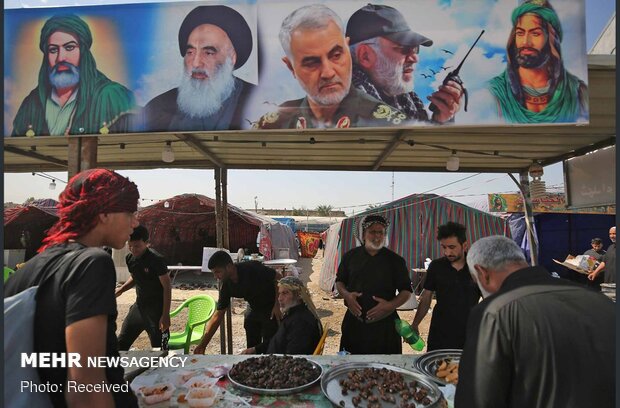 Arbaeen trekking from Baghdad to Karbala