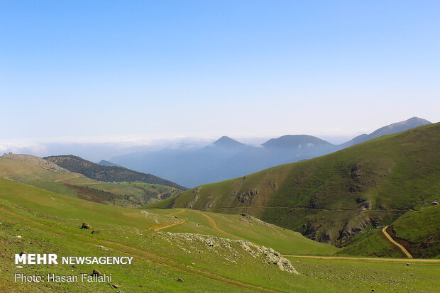 Asalem to Khalkhal, spectacular forest road in Iran
