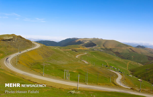 Asalem to Khalkhal, spectacular forest road in Iran
