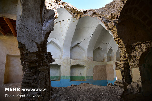 Historical village of Gharneh in Isfahan