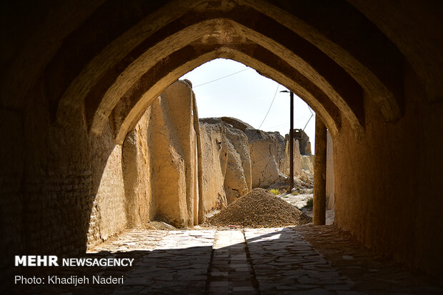 Historical village of Gharneh in Isfahan