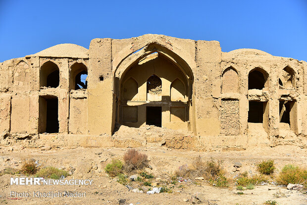 Historical village of Gharneh in Isfahan