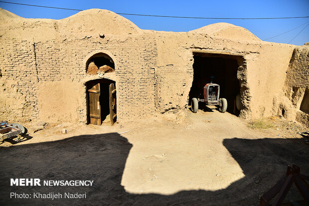 Historical village of Gharneh in Isfahan