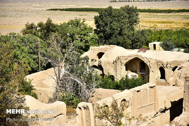 Historical village of Gharneh in Isfahan