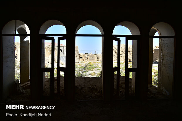 Historical village of Gharneh in Isfahan