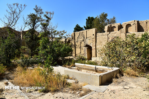 Historical village of Gharneh in Isfahan