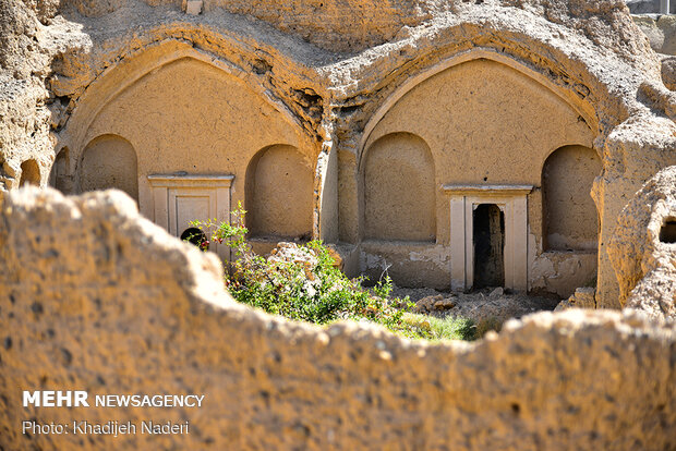 Historical village of Gharneh in Isfahan