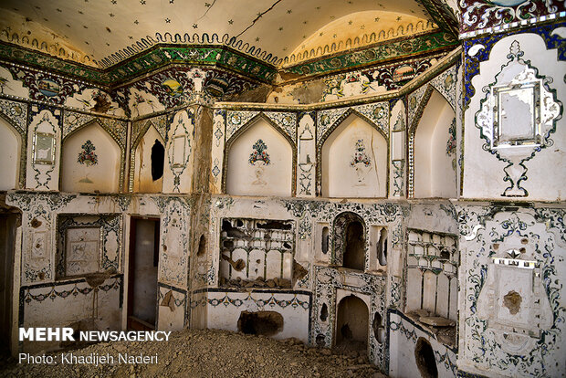 Historical village of Gharneh in Isfahan