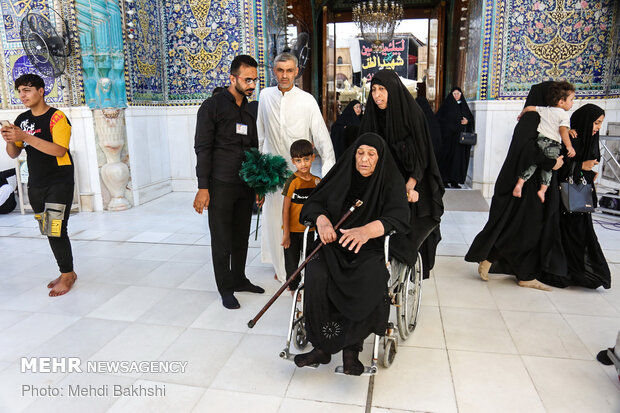 Imam Ali (PBUH) Holy Shrine in Najaf Ashraf on eve of Arbaeen