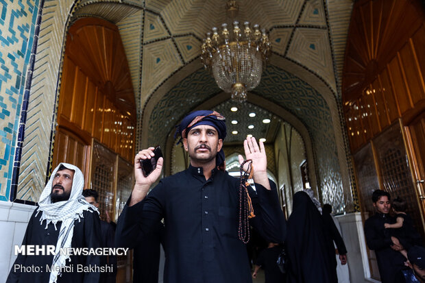 Imam Ali (PBUH) Holy Shrine in Najaf Ashraf on eve of Arbaeen