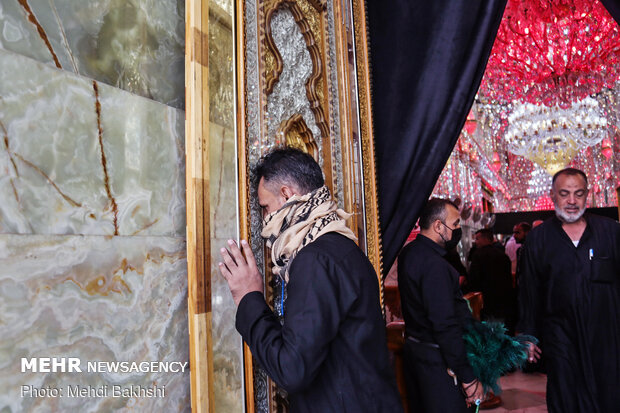 Imam Ali (PBUH) Holy Shrine in Najaf Ashraf on eve of Arbaeen