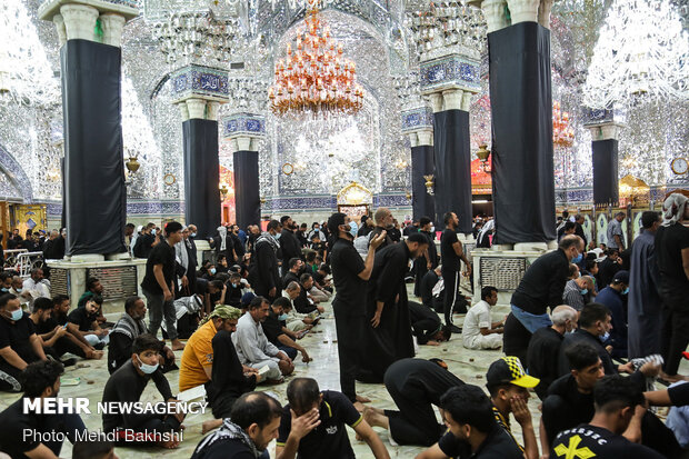 Imam Ali (PBUH) Holy Shrine in Najaf Ashraf on eve of Arbaeen